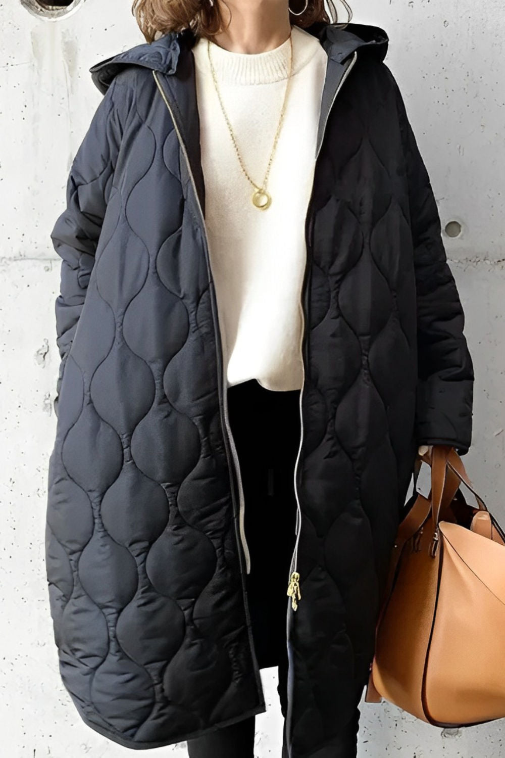 Meso™ | Elegante Parka met Capuchon en Verfijnde Details