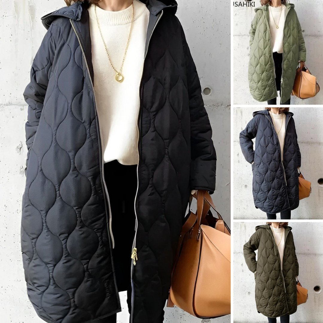 Meso™ | Elegante Parka met Capuchon en Verfijnde Details