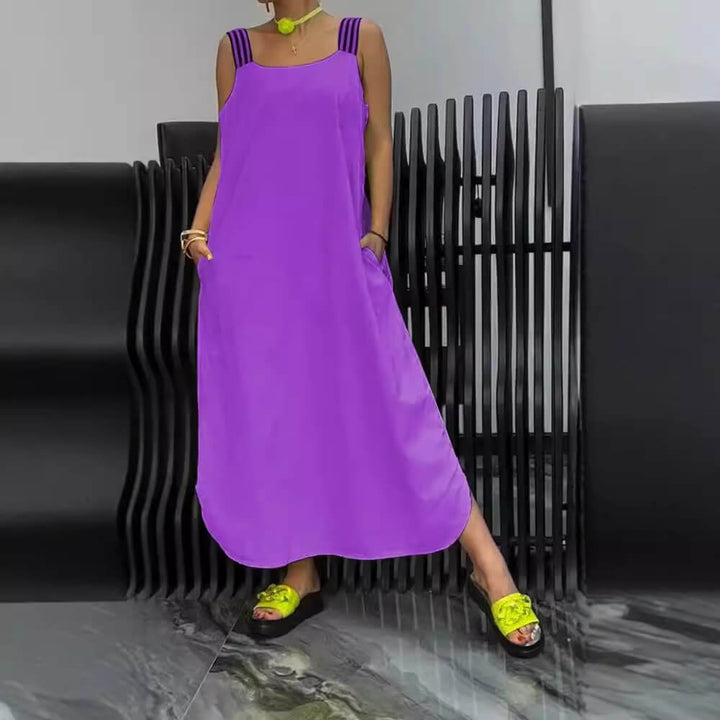 Reva™ | Elegante Zomerjurk met Schouderbandjes
