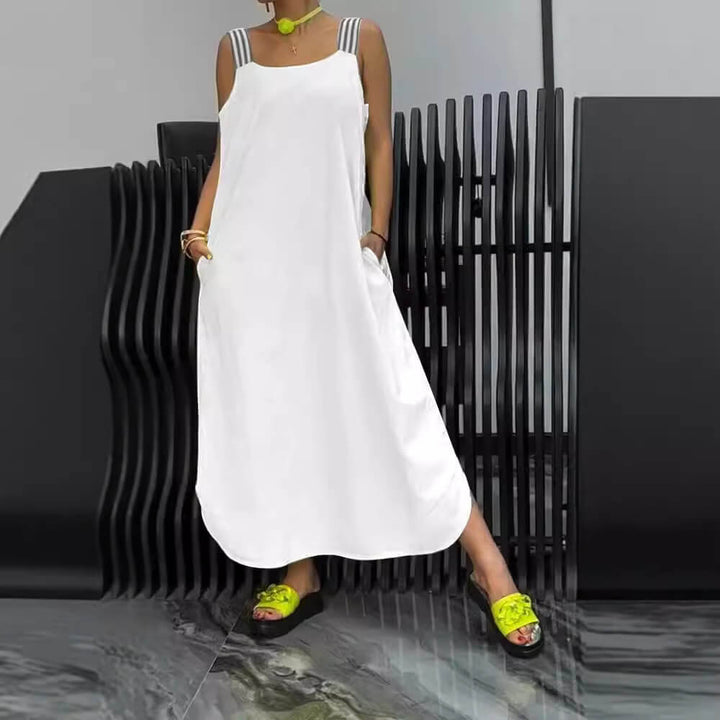 Reva™ | Elegante Zomerjurk met Schouderbandjes