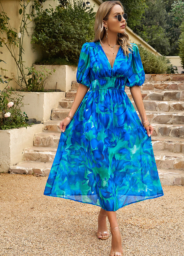 Nerio™ | Elegante Bloemenjurk