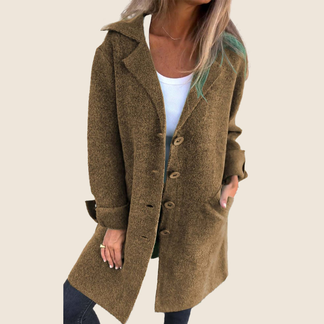 Pino™ | Casual Oversized Mantel met Revers