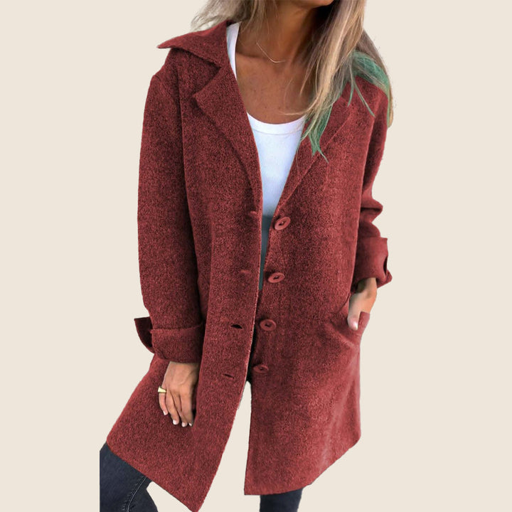Pino™ | Casual Oversized Mantel met Revers
