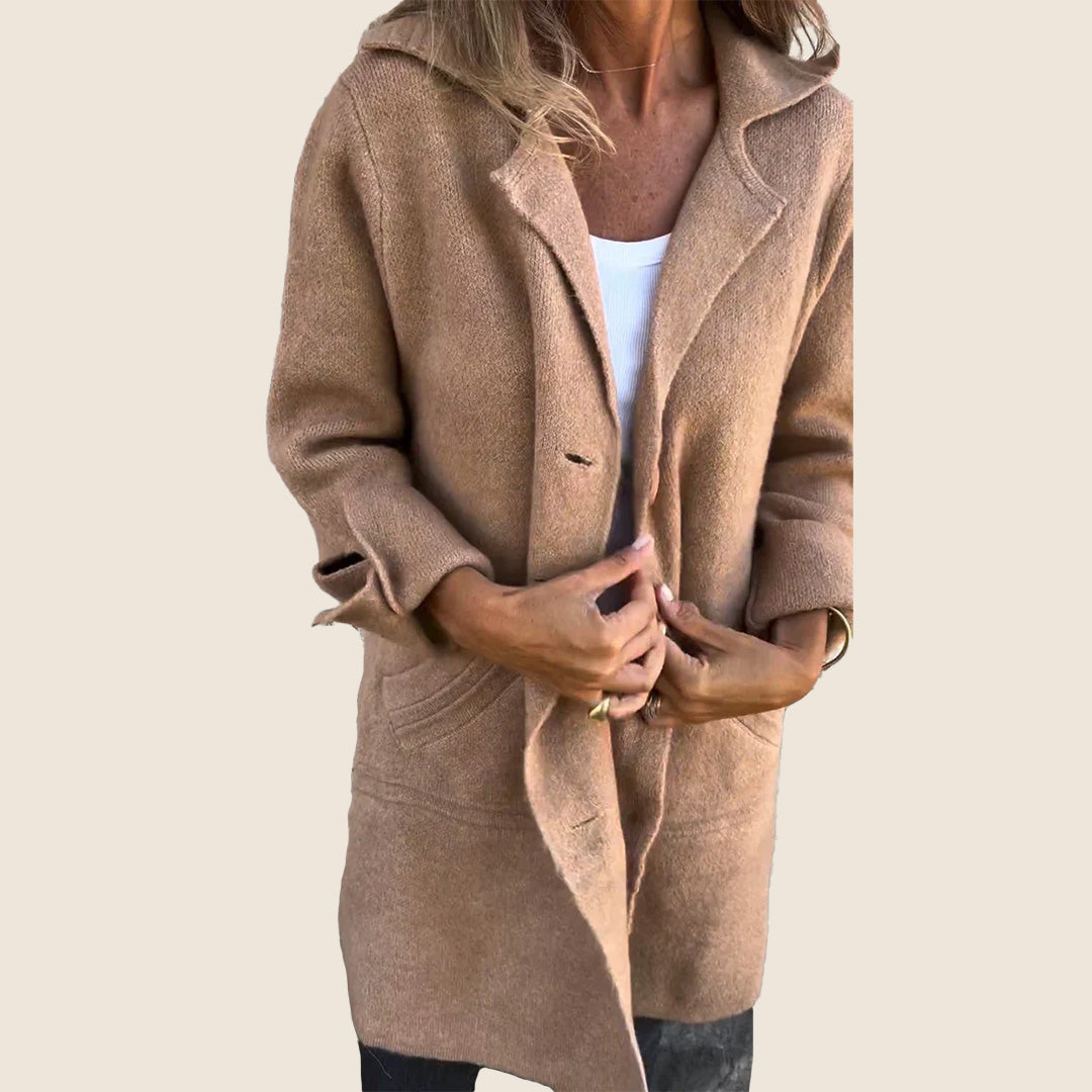Pino™ | Casual Oversized Mantel met Revers