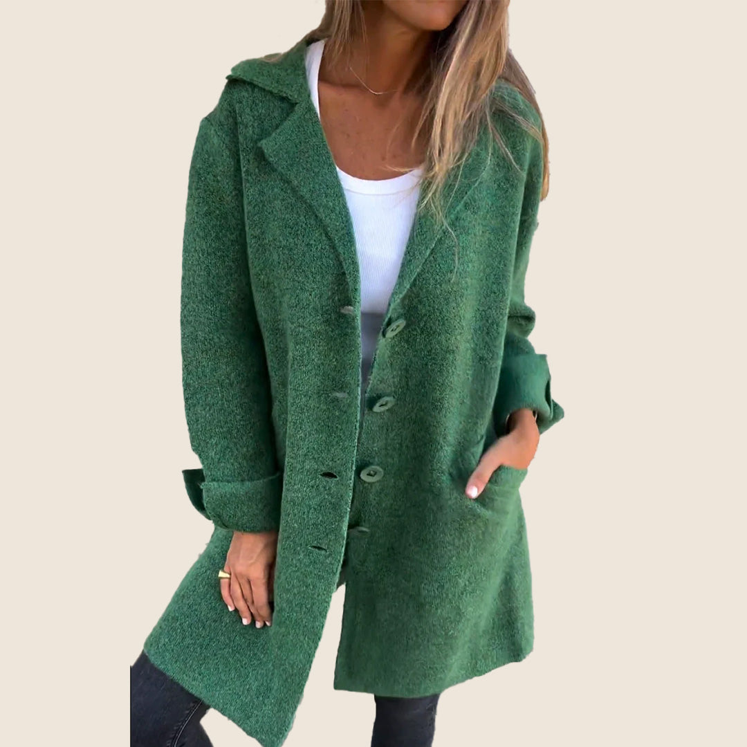 Pino™ | Casual Oversized Mantel met Revers