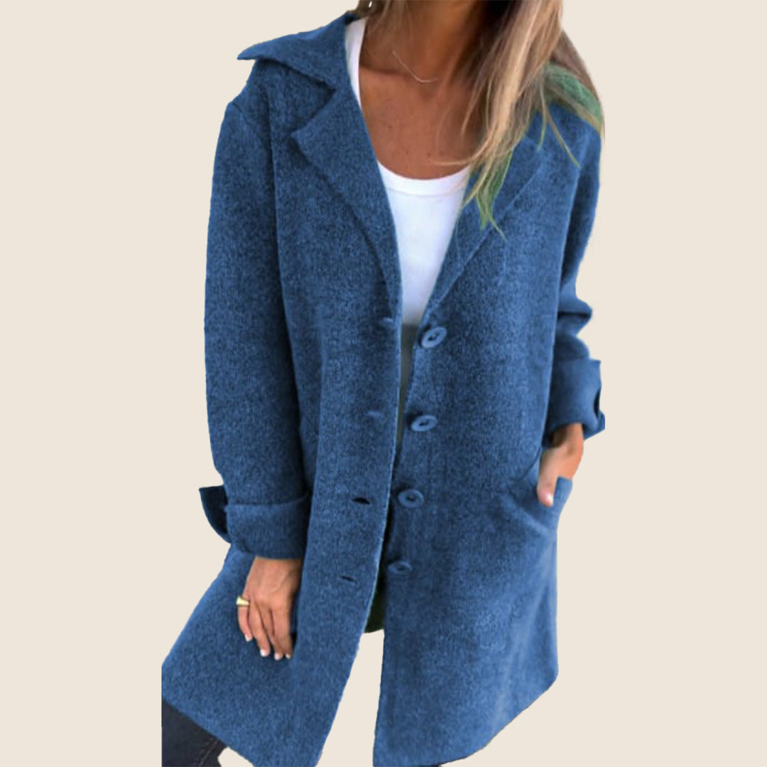 Pino™ | Casual Oversized Mantel met Revers