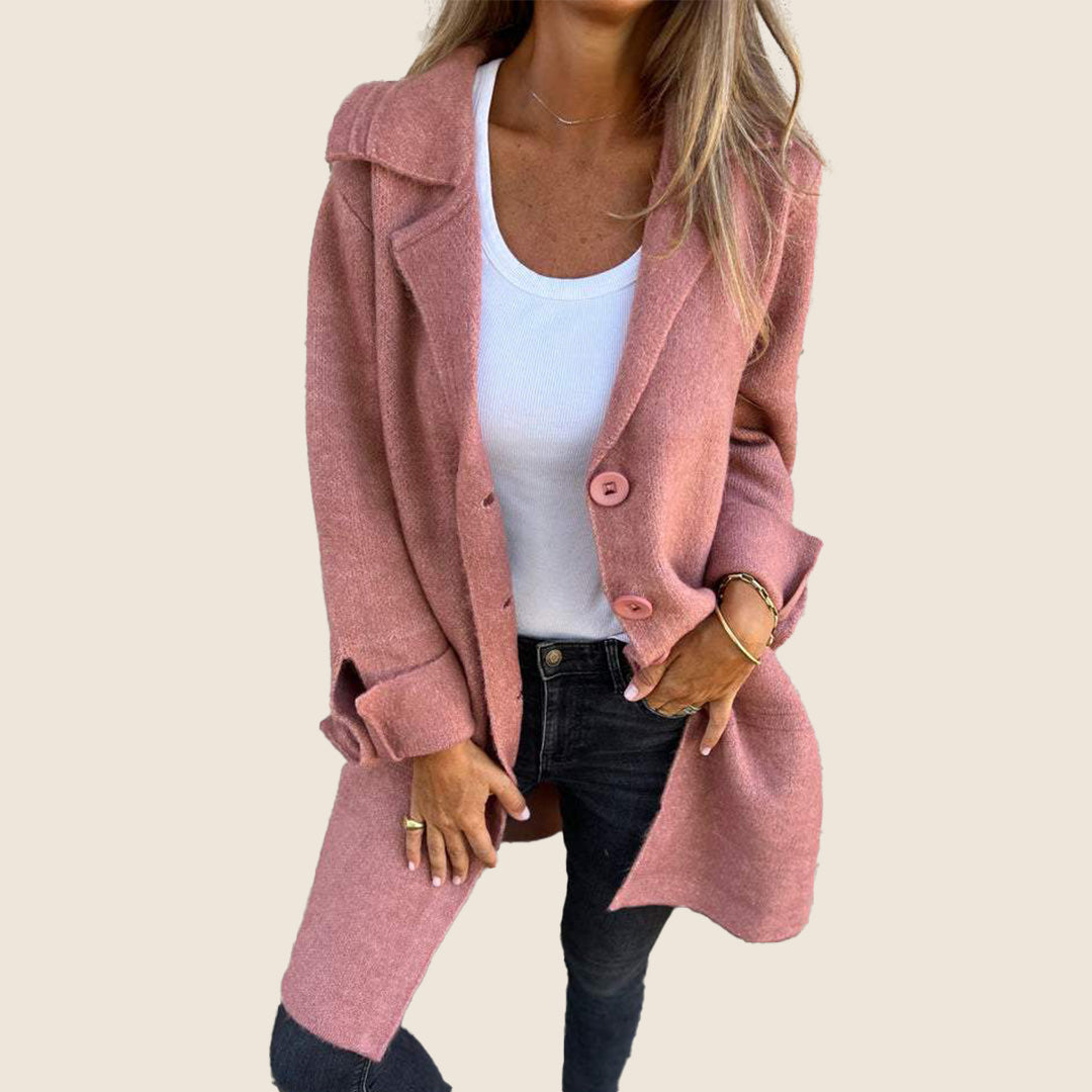 Pino™ | Casual Oversized Mantel met Revers