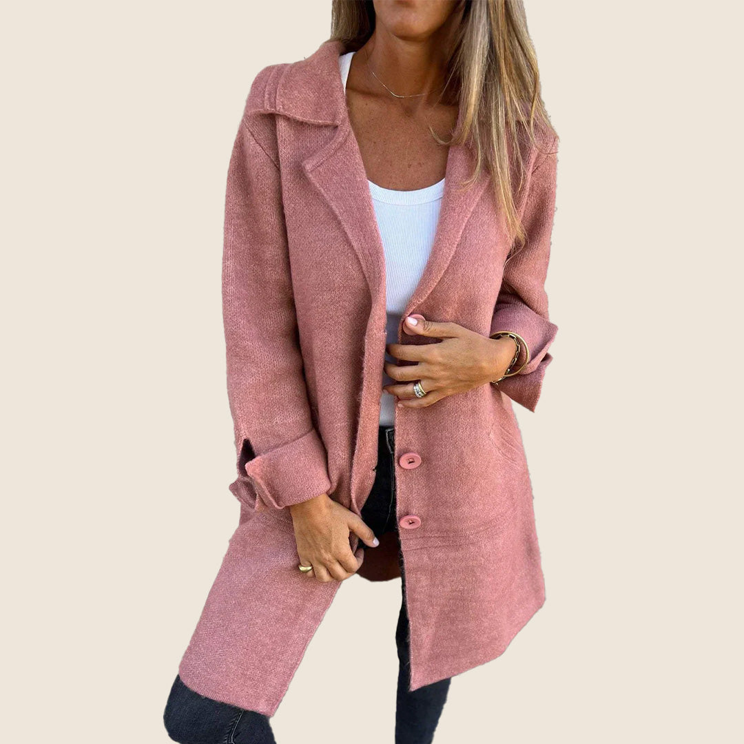 Pino™ | Casual Oversized Mantel met Revers