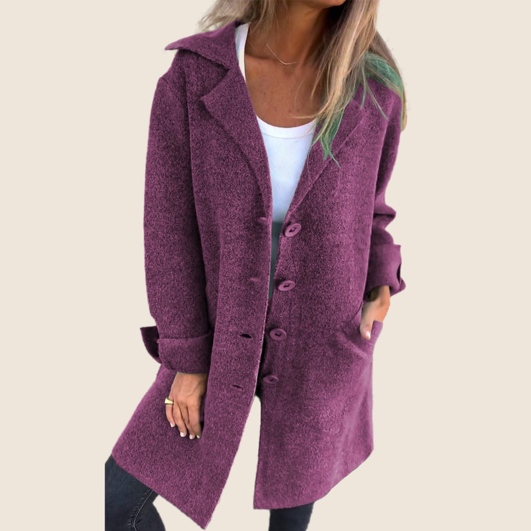Pino™ | Casual Oversized Mantel met Revers
