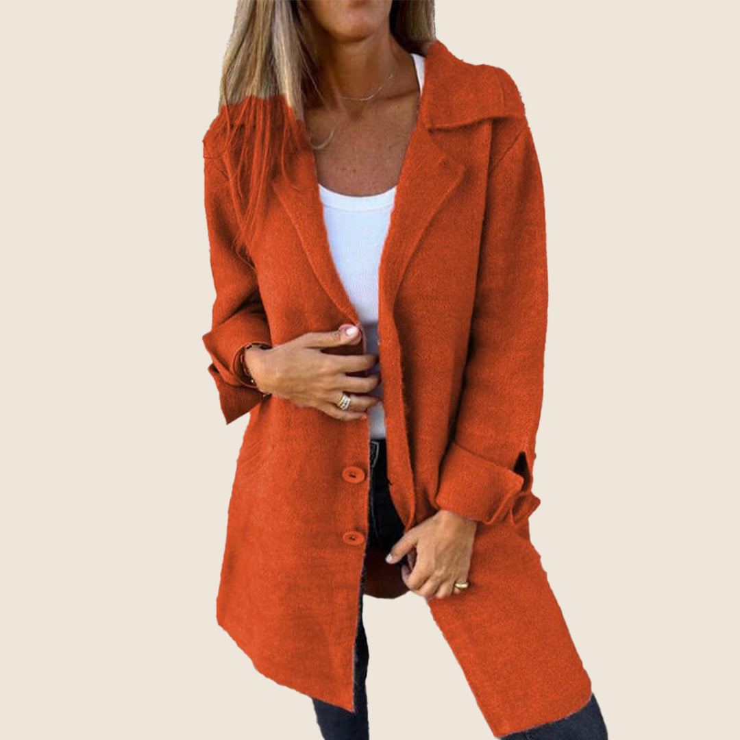 Pino™ | Casual Oversized Mantel met Revers