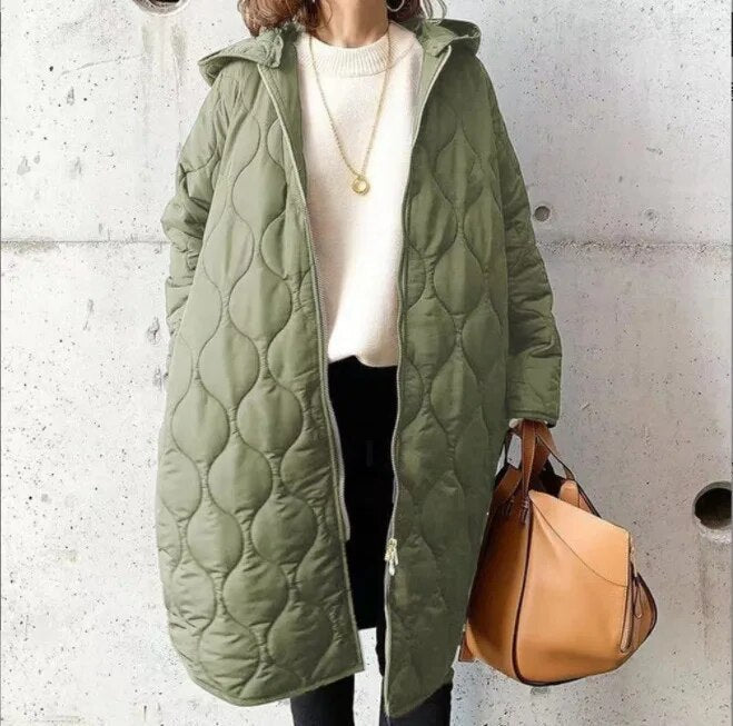 Meso™ | Elegante Parka met Capuchon en Verfijnde Details